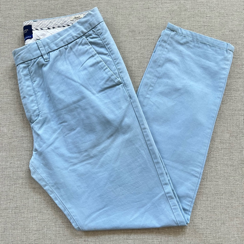Scotch and Soda Stuart Cotton Baby Blue Chino